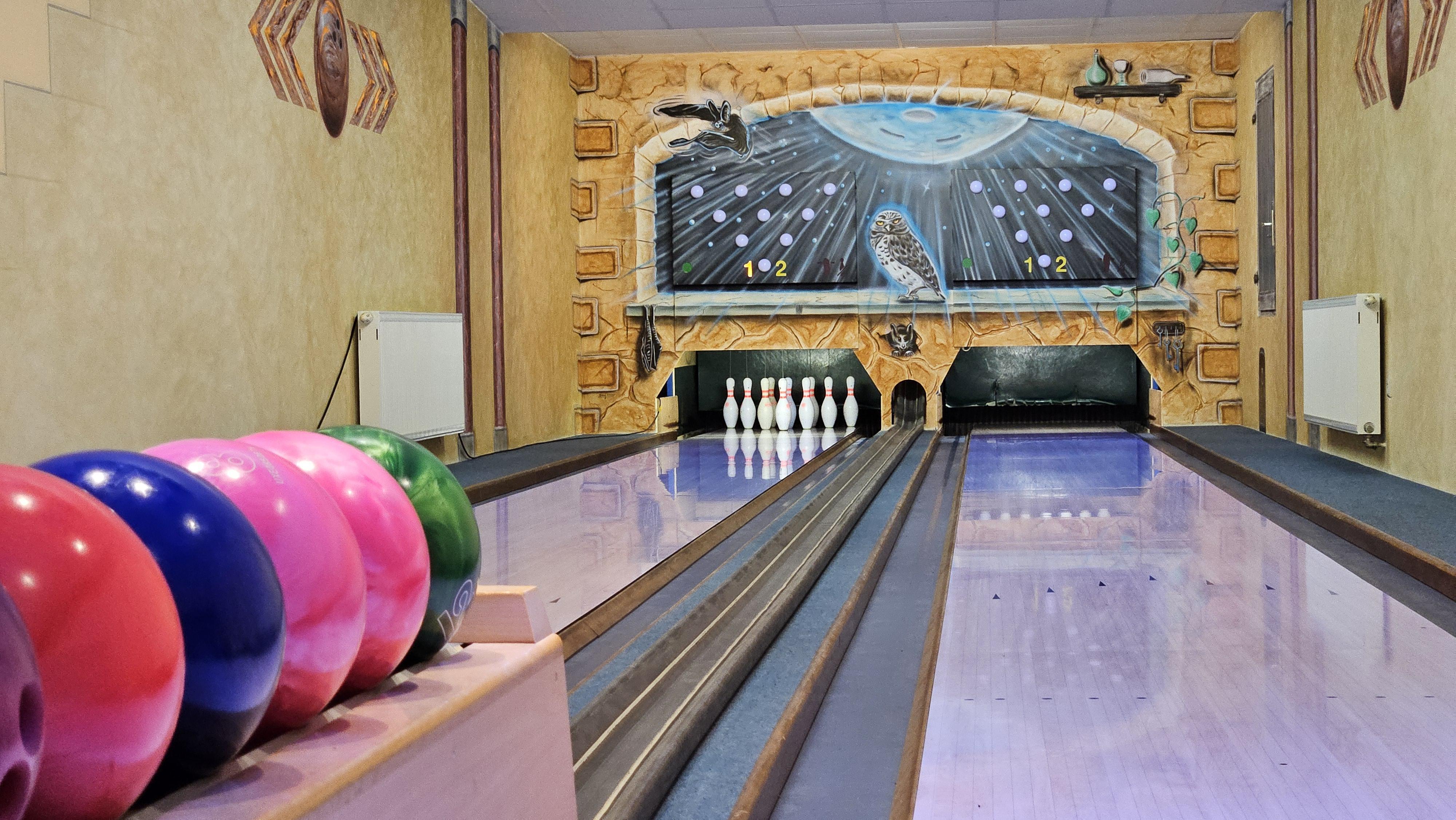 Bowlingbahn des Gasthauses am Sportplatz in Doberschau